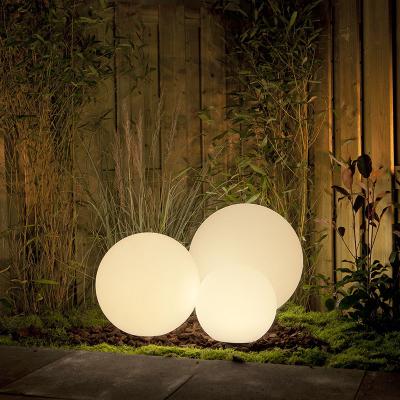 China 22*16cm Artificial Landscaping Plants With Lighting Courtyard Decoration for sale