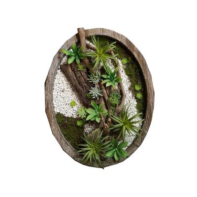 中国 創造的な装飾のレトロのペンダントを緑化する人工的な壁掛けの植物の垂直 販売のため