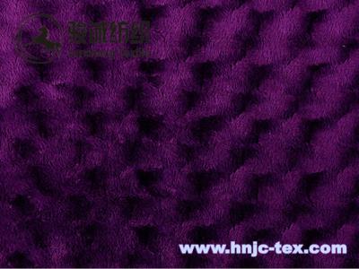 China 100% polyester twisted flower ultra cuddle soft velboa fabric for home textile eps sofa for sale