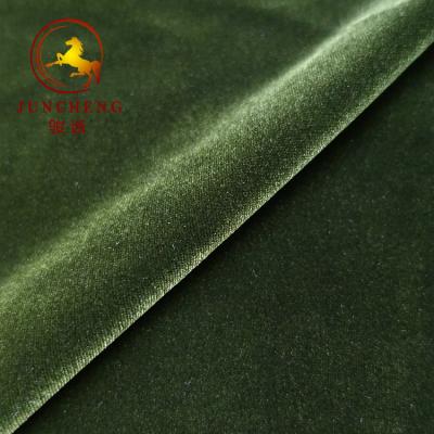China 280gsm Warp Knitting Velvet Soft Spandex Polyester Fabric Korean Velvet for sale