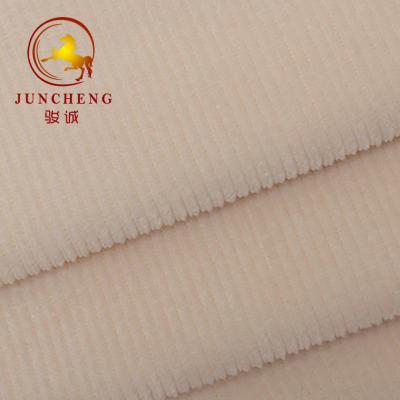China 2018 autumn Fashion Ready Goods Stripe Velvet Design for Cloth à venda