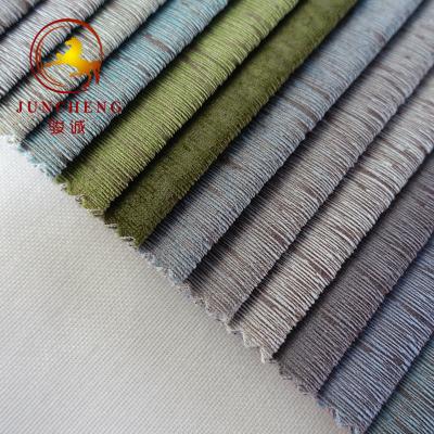 China 2018 New arrival bronzed polyester fabric for furniture for sale