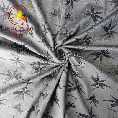 China 2020 winter embossed pattern velour for fashion apparel for sale