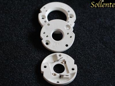 China Beryllium Copper Nickel Plated COB LED Holder White Color 35mm Diameter for sale