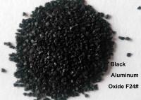 China Trigonal Crystral Black Aluminum Oxide Abrasive For Polishing Stainless Steel Tableware for sale