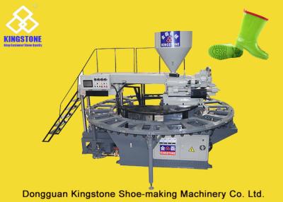 China PVC Short Boot Shoe Factory Production Line , Rotary Injection Molding Machine  for sale