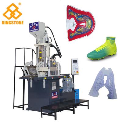 China 1 Station Vertical Small Plastic Shoes Making Machine For Sports Shoe Upper Strap for sale