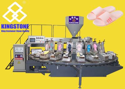 China Calzado plástico rotatorio que hace la máquina para la fabricación del deslizador en venta