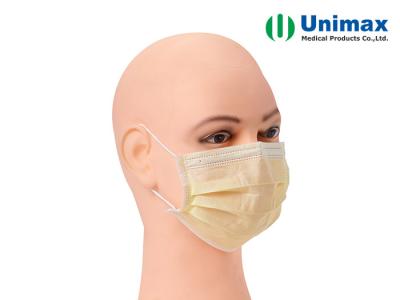 China Máscara médica de Unimax de la alta filtración de tres capas en venta