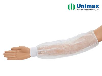 China Medical Cuff PP SMS Disposable Sleeve Cover 30gsm for sale