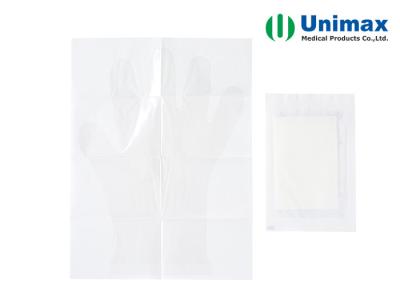 China PE EVA Disposable Clear Plastic Gloves for sale