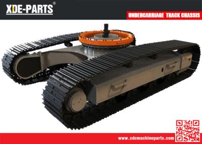 China Track Undercarriage Digger Mini excavator Crawler Steel Track Chassis for sale