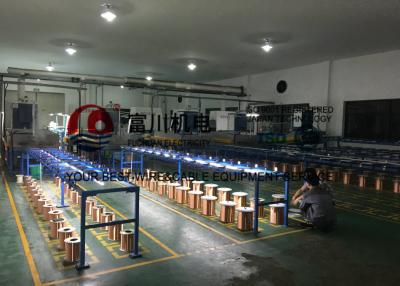 China 16 Pcs Wire Annealing Tinning Machine For Ultra Fine Round Copper Wire / Alloy Wire for sale