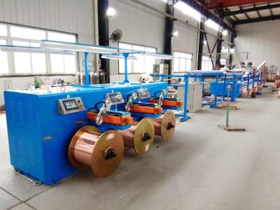 China Touch Screen Operation Copper Wire Tinning Machine / Induction Annealing Machine for sale