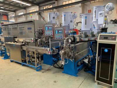 China Auto Copper Wire Extruder Machine With Double Layer Cooling Device for sale