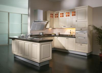 China Blum articula a mobília da cozinha da madeira maciça, armários de cozinha do apartamento da carcaça da madeira compensada de 18mm à venda