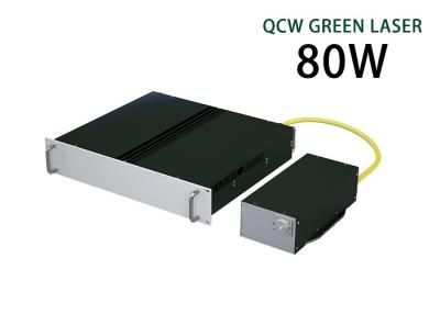 China QCW 5MHz 80W Ipg Green Laser Single Mode Nanosecond for sale