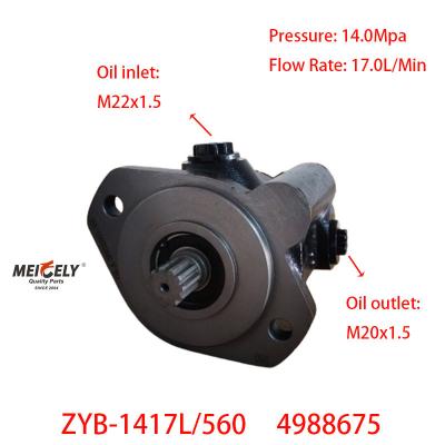 Cina Cummins ISD ISDE 4BT Motore 4988675 Pompa idraulica a sterzo servo in vendita