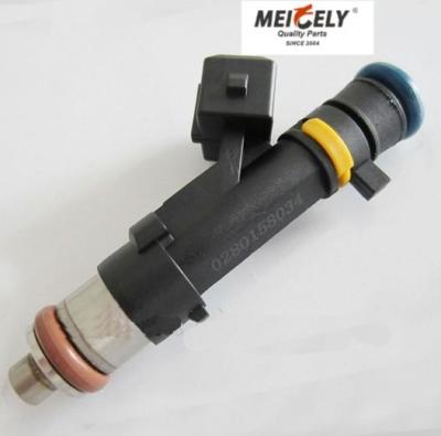 China Auto Electronic Truck Fuel Injectors 1.4L 1.6L 0280158034 0280158035 8200227124 12V for sale