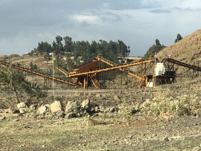 China Metallurgy Mining Stone Crushing And Screening Plant 300tph for sale
