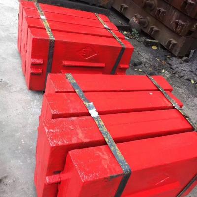 China Mining Construction Impact Crusher Blow Bars High Chrome for sale