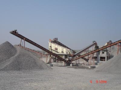 China Garnite Limeatone Automatic Stone Crusher Plant Line Low Noise ISO9001 for sale