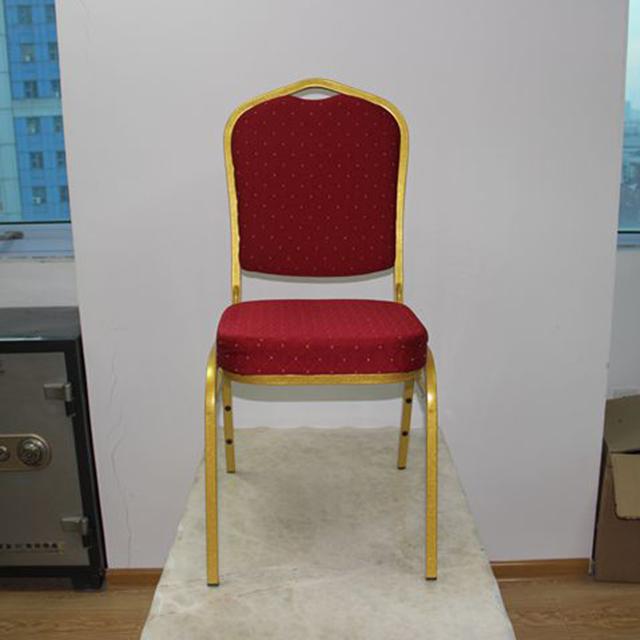 Banquet chairs arranged in event setting