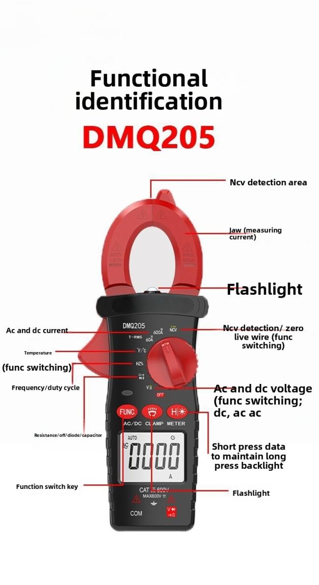 DMQ205 multimeter feature demonstration 1