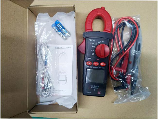 DMQ205 multimeter feature demonstration 2