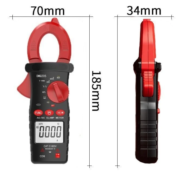 DMQ205 multimeter feature demonstration 6