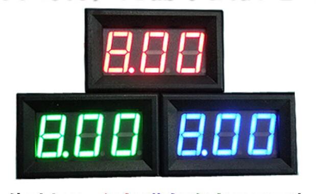 Digital Waterproof Voltmeter installation example