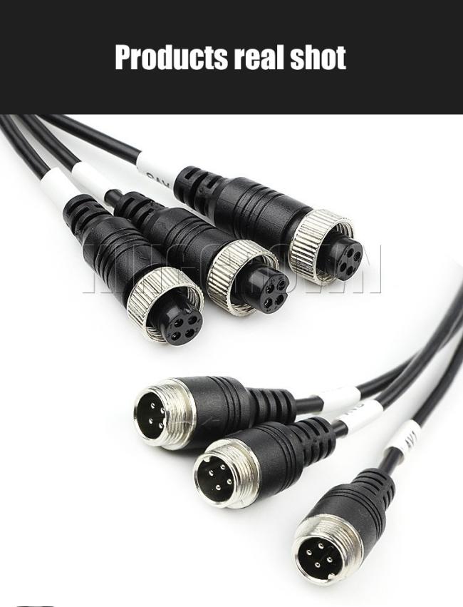 Packaging and labeling details of vehicle aviation cable