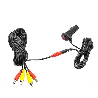 China 3m Cigarette Lighter Power Cable DC12V Car Camera Accessories ODM for sale