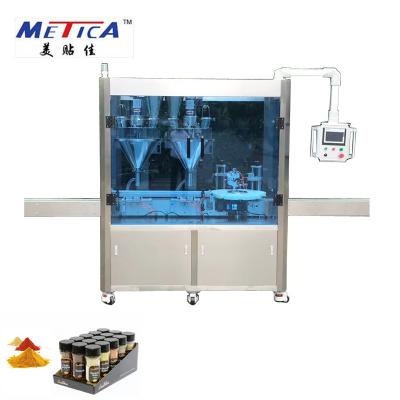 China Pimienta automática y máquina de embotellado plástica picante de la máquina de rellenar del polvo en venta
