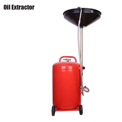 China Car Engine Vacuum Air Operated Oil Drainer Pneumatic 1 Bar 10L Tank for sale