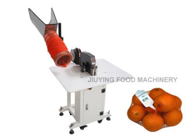 China Fruit And Vegetables Mesh Bag Packing Machine Semi Automatic for sale