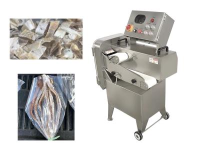 China Adjustable Cut Dry Baby Shark Cutting Rib Bone Meat Machine With 2 Pcs Blade for sale