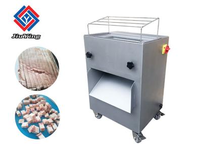 China OEM Industrial Meat Slicer Fish Fresh Beef Steak Meat Cube Shredder Cutting for sale