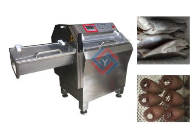 China Automatic Fish Processing Equipment , Frozen Fish Slicing Machine High Efficiency for sale