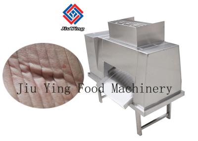 China 1.5KW Beef Strips Cube Dicing Slicer Equipment / Meat Cutting Machine for sale