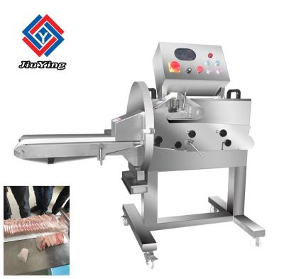 China 500kg/h Meat Cutting Equiment / Electric Barbecued Pork Cutting Machine for sale