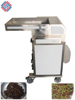 Chine Canneberges industrielles automatiques découpant l'équipement en tranches, machine de Dicer de fruits secs à vendre