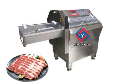 China 3KW Bacon Smoked Meat Processing Machine  / Frozen Fish Slicer Machine for sale