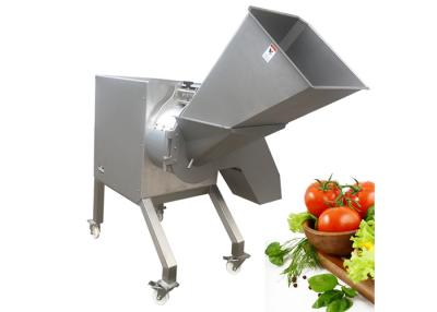 Chine machine de coupe en dés de légume fruit 3000kg/H pour l'oignon Chopper Carrot Cubes Cutter de trancheuse de pomme de terre à vendre