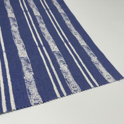 China Lightweight Print Linen Viscose Yarn Fabric Customized for sale