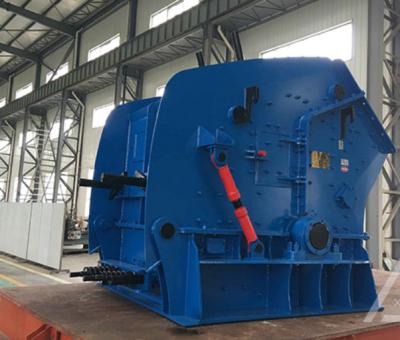 China Gysum Construction Small Mobile Stone Crusher PF1320 Waste Processing Primary Impact Crusher for sale