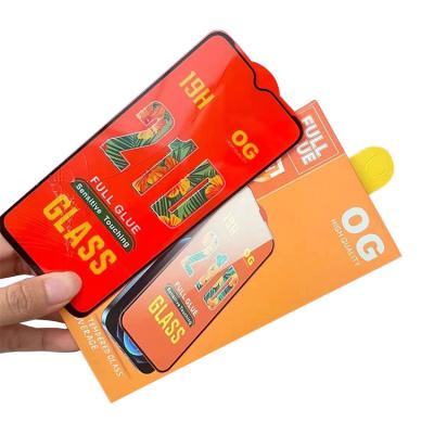 China Calidad alta cobertura completa anti-rasguños fácil de instalar pantalla de teléfono móvil vidrio templado protector de pantalla 21D en venta