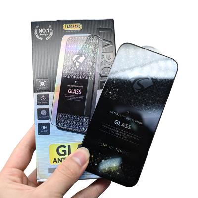 China Iphone 6 celular vidro temperado 9H vidro temperado com cola completa à venda