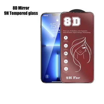 China 8D Mirror HD Clear Screen Protector Anti Fingerprint For Iphone 14 Pro Max for sale