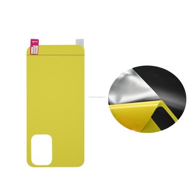 China Yellow TPU Mobile Phone Back Sticker Water Coagulation Membrane For 13 Pro Max for sale